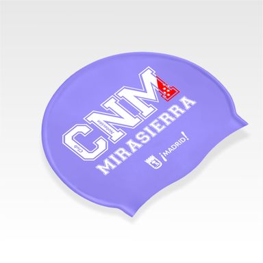 Gorro personalizado para el Club Natación Mirasierra